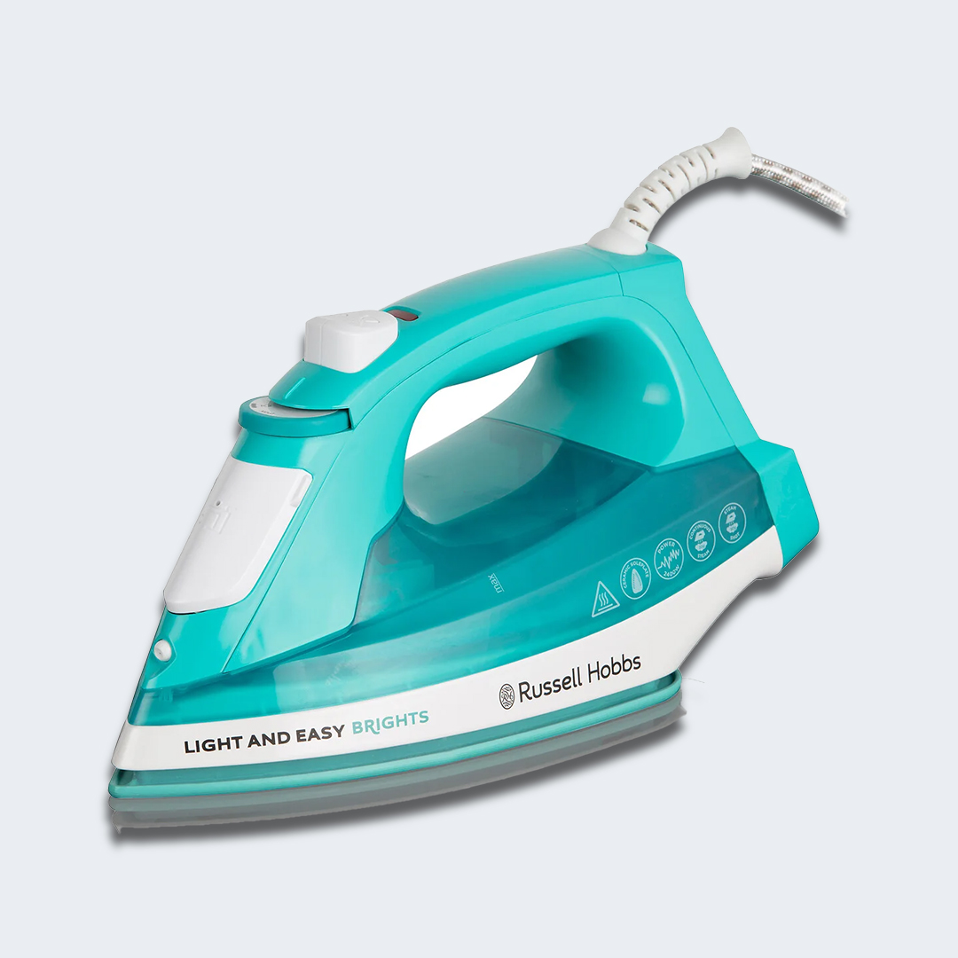 Russell Hobbs IR5000 Easy Fill Iron with Verticle Steam Burst, White/Blue