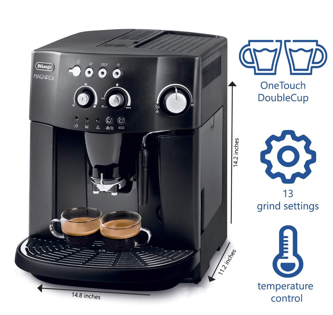 De’Longhi Magnifica Bean To Cup Coffee Machine – Euro Appliance City